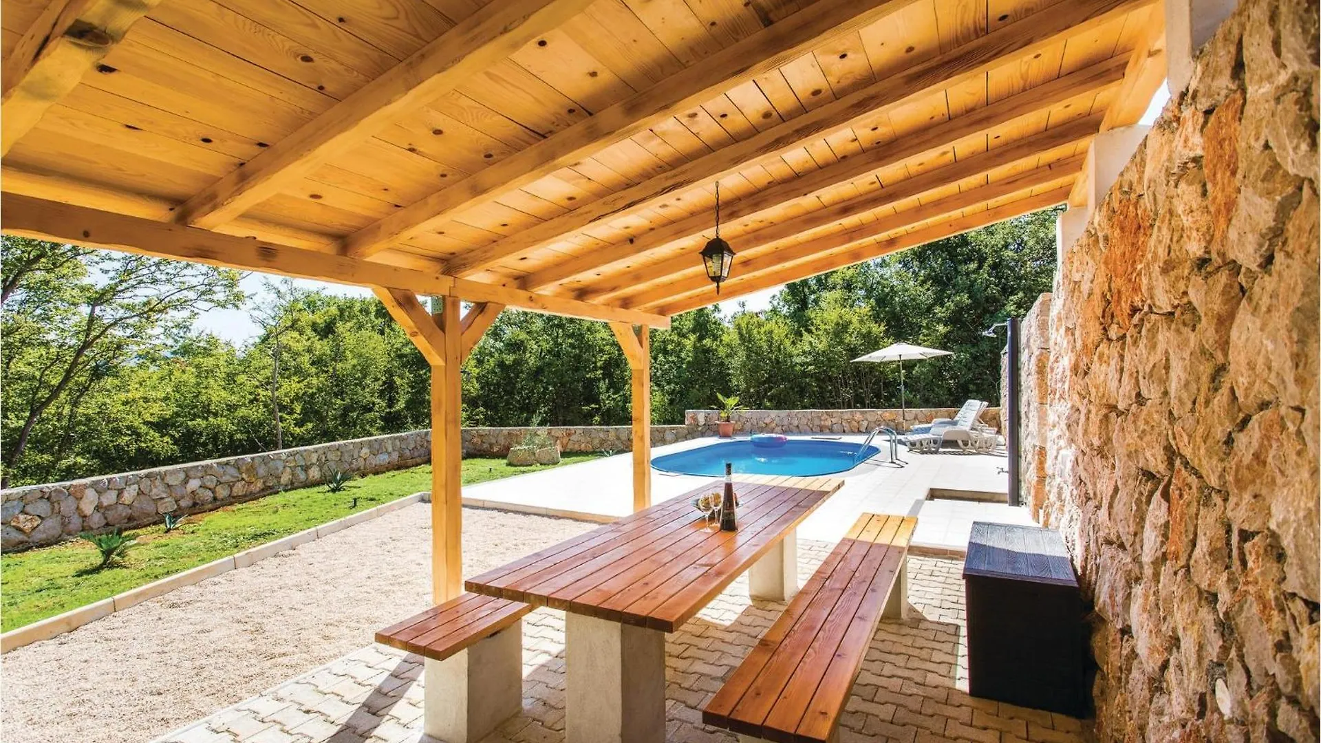 Stunning Home In Krk With House Sea View 리시카